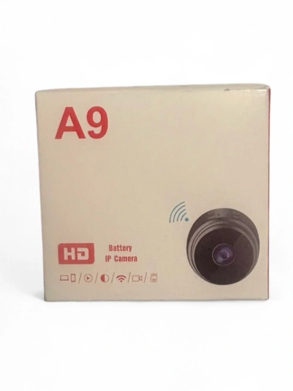 A9 HD Battery IP Camera - Black